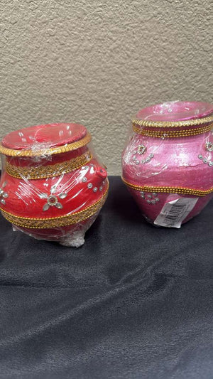 Indian Decorative Lota Kalash – Traditional Pooja Vessel