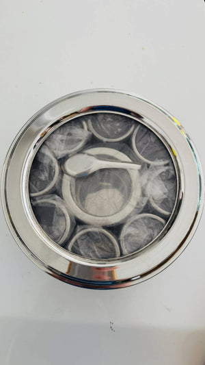 Nature’s Own Stainless Steel Masala Dabba Spice Box