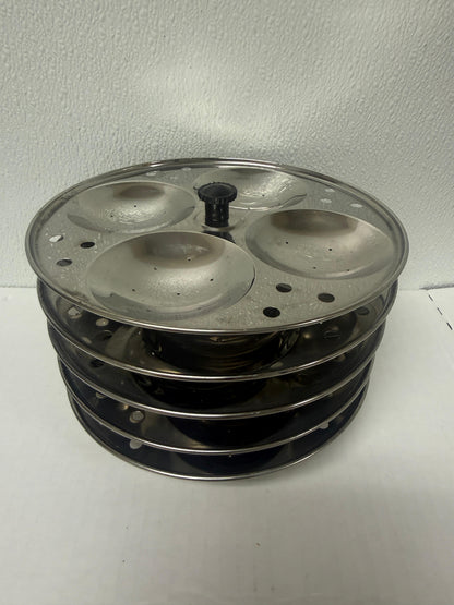 Stainless Steel Idli & Dosa Stand – High Quality Multi-Tier Steaming Cooker Plate