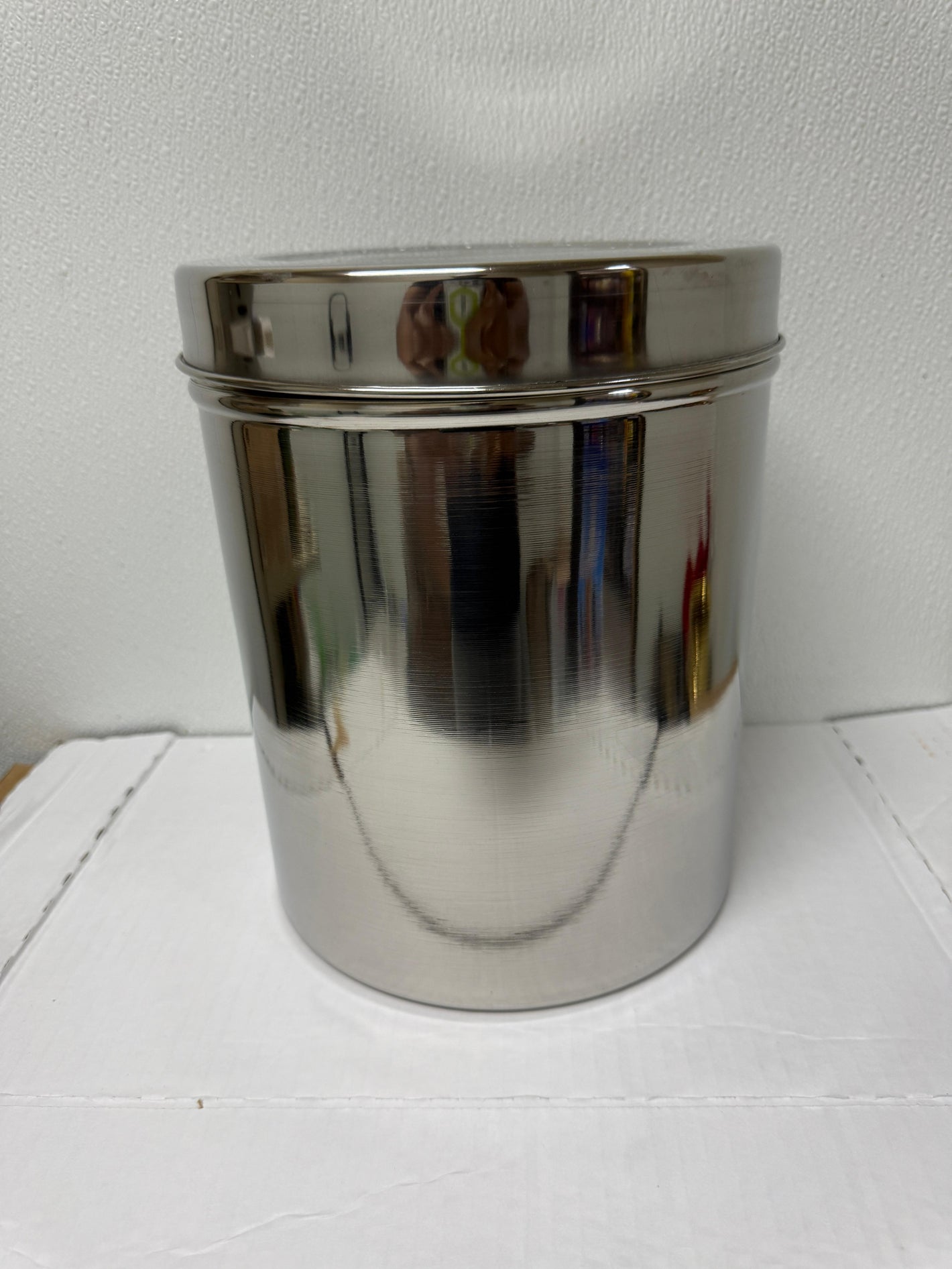 Stainless Steel Storage Jar with Lid