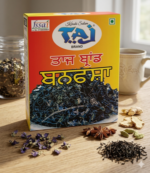 TAJ Banfsha Herbal Tea – Natural Caffeine-Free Pack of 4