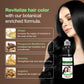 Black Color Shampoo for Gray Hair Coverage – Sulfate Free, Paraben Free, Anti Hair Loss