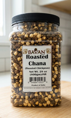 Bavan Brand Roasted Chana Crispy High Protein Healthy Snack