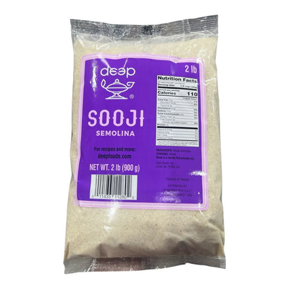 Deep Sooji (Semolina) 2 lb Pack of 3