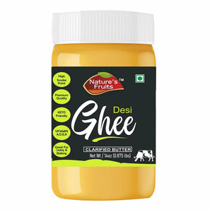 Desi Ghee 14 Oz Indian Clarified Butter for Frying, Cooking, Ghee Toast & Homemade Ghee from Butter