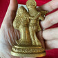 Brass Radha Krishna Statue Divine Love Idol of Radha Krishna