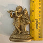 Brass Radha Krishna Statue Divine Love Idol of Radha Krishna