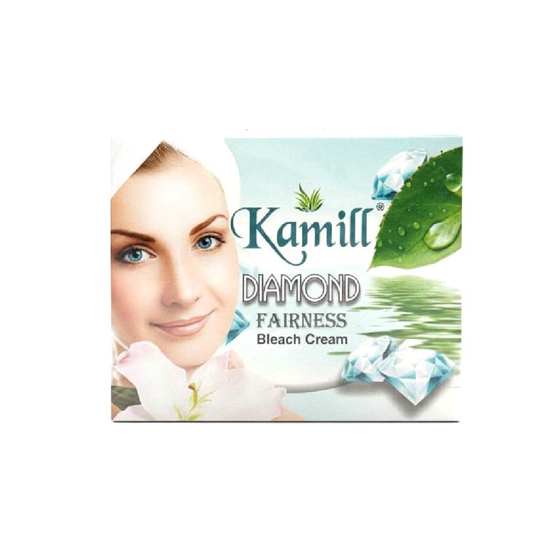 Kamill Diamond Fairness Bleach Cream pack of 4 | Instant Skin Brightening Formula