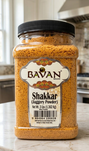 Bavan Brand Shakkar (Jaggery Powder) – Natural Brown Sugar