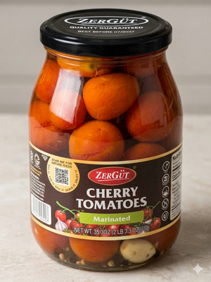 Zergut Cherry Tomatoes Fresh and Healthy Tomatoes for Cooking, Salads & Salsa Pack of 2